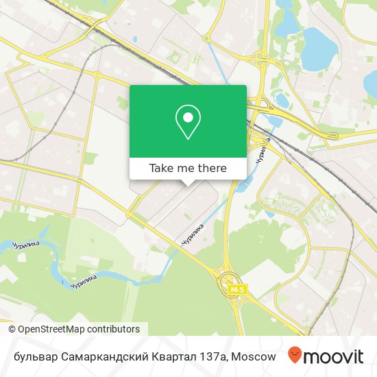 бульвар Самаркандский Квартал 137а map