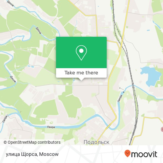 улица Щорса map