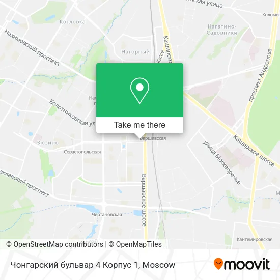 Чонгарский бульвар 4 Корпус 1 map