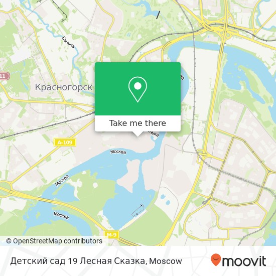 Детский сад 19 Лесная Сказка map