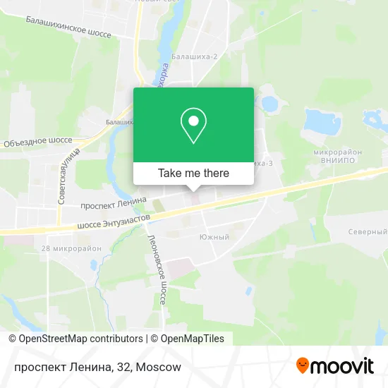 проспект Ленина, 32 map