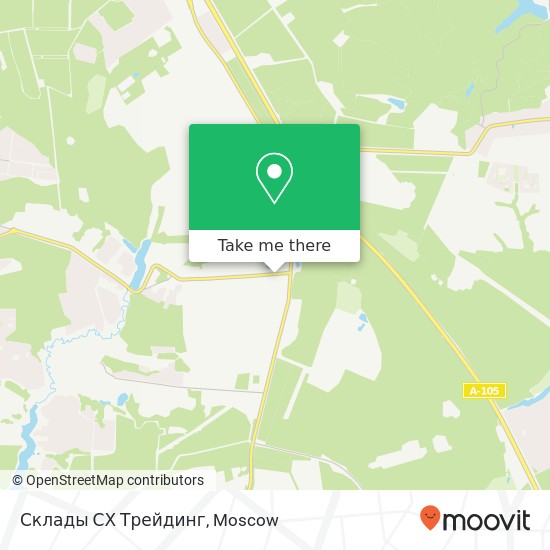 Склады СХ Трейдинг map