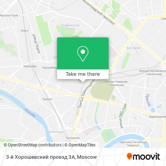 3-й Хорошевский проезд 3А map