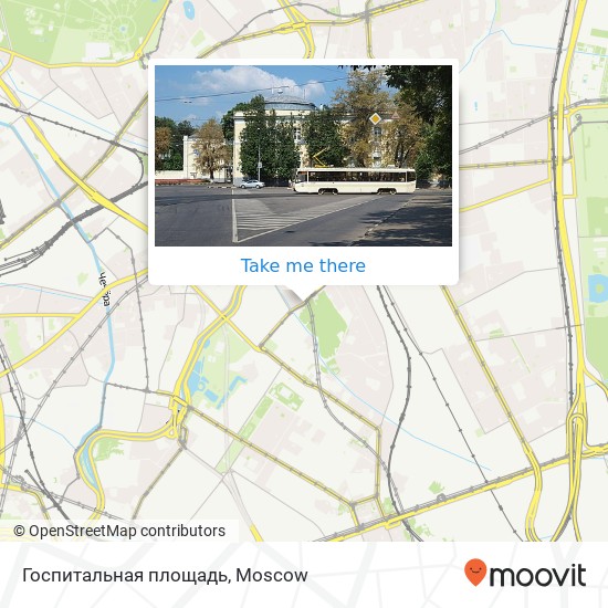 Госпитальная площадь map