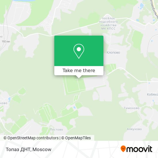 Топаз ДНТ map