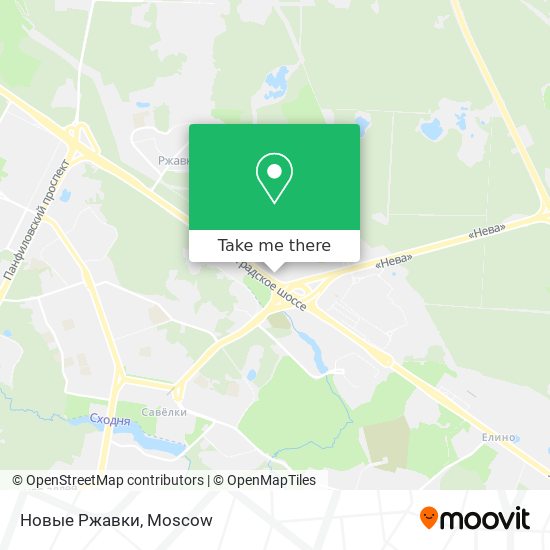 Новые Ржавки map