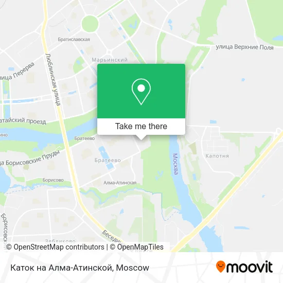 Каток на Алма-Атинской map