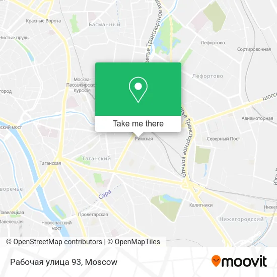 Рабочая улица 93 map