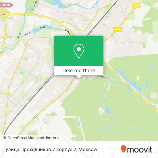 улица Проходчиков 7 корпус 2 map