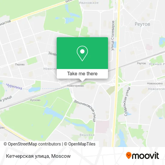 Кетчерская улица map