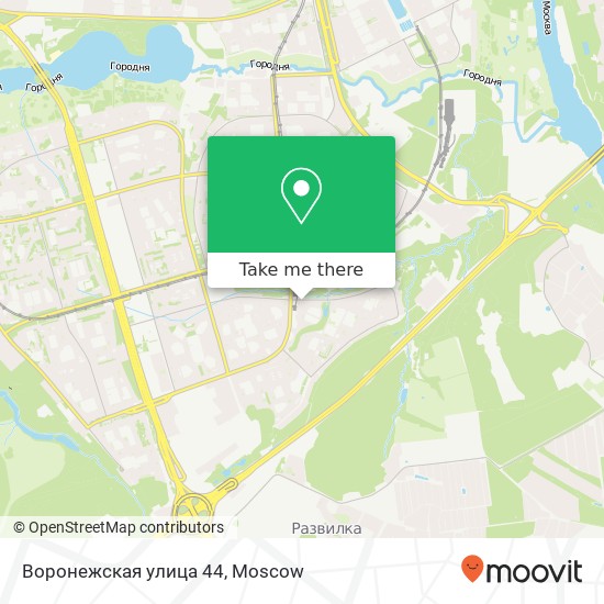 Воронежская улица 44 map