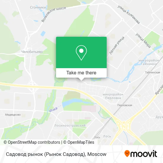 Садовод рынок (Рынок Садовод) map
