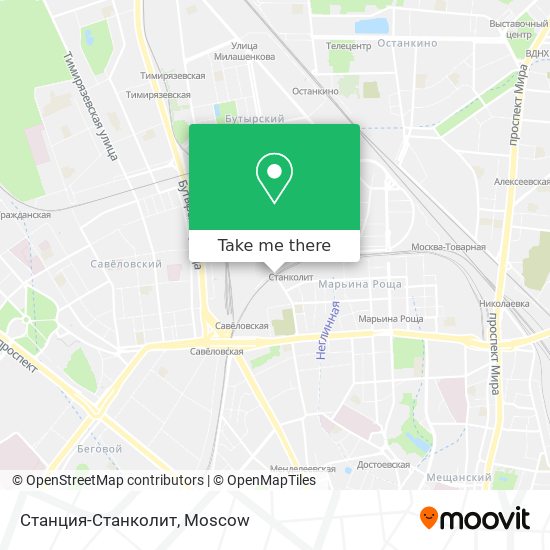 Станция-Станколит map