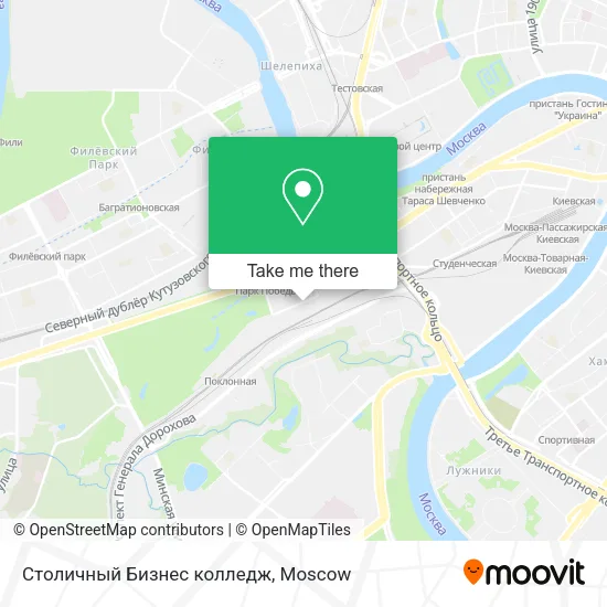 Столичный Бизнес колледж map