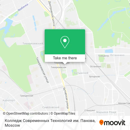 Колледж Современных Технологий им. Панова map
