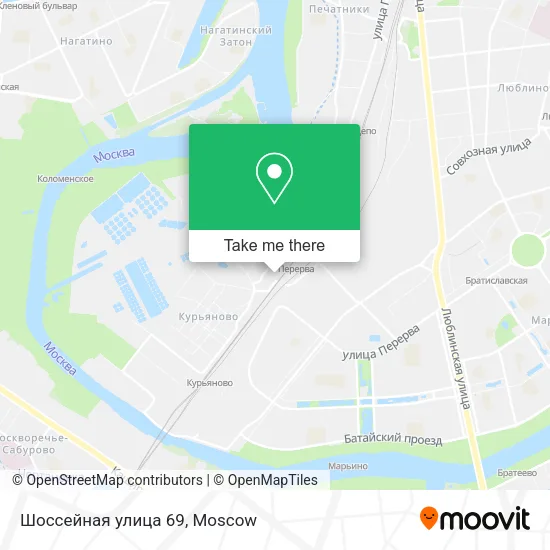Шоссейная улица 69 map