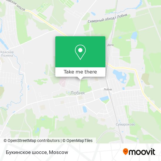 Букинское шоссе map