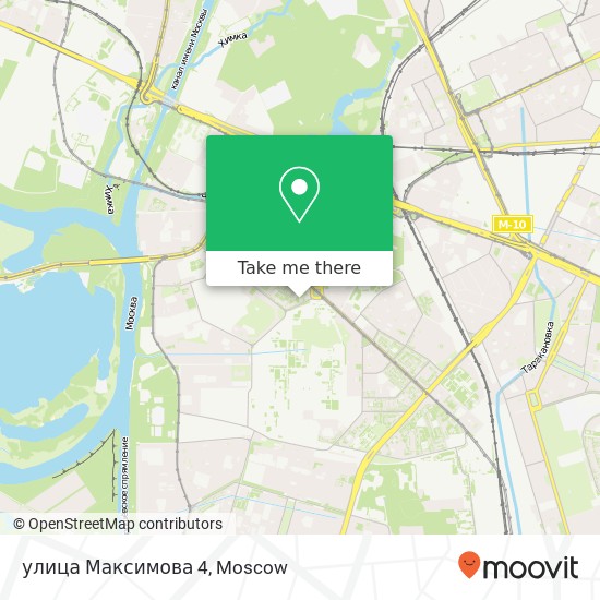 улица Максимова 4 map
