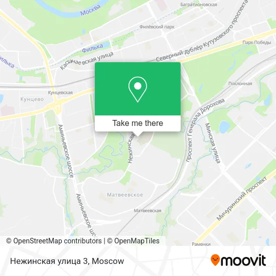 Нежинская улица 3 map