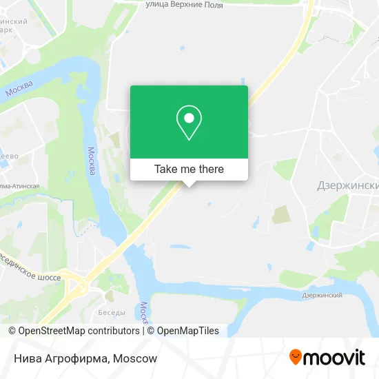 Нива Агрофирма map