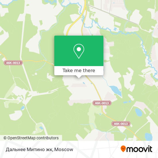 Дальнее Митино жк map