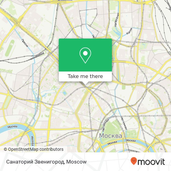 Санаторий Звенигород map