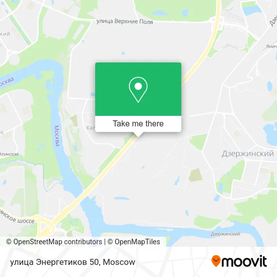 улица Энергетиков 50 map