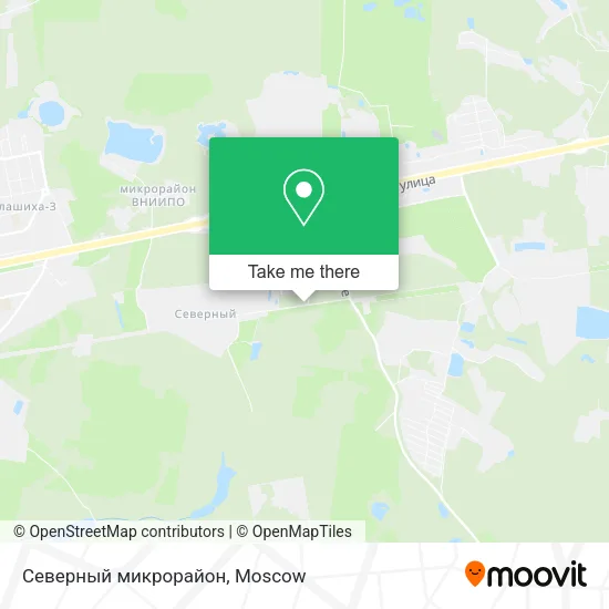 Северный микрорайон map