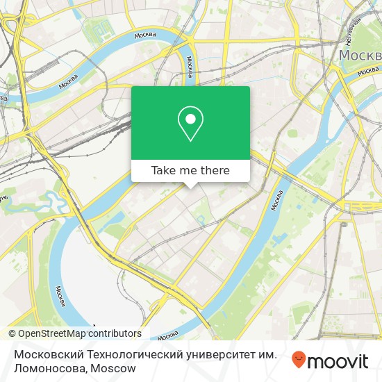 Московский Технологический университет им. Ломоносова map