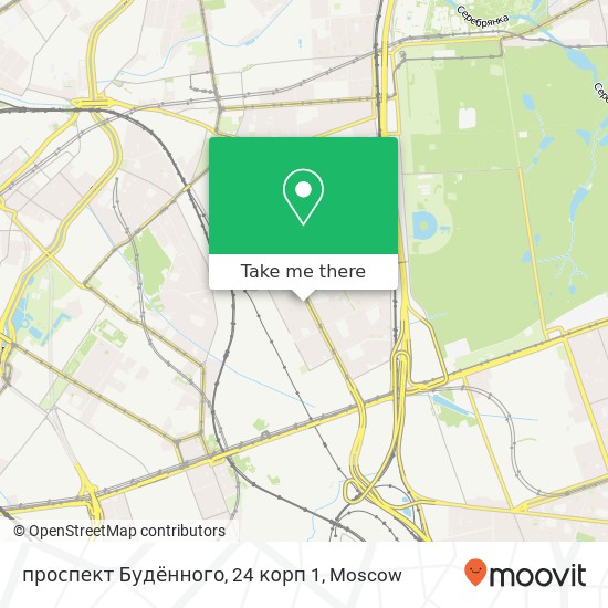 проспект Будённого, 24 корп 1 map
