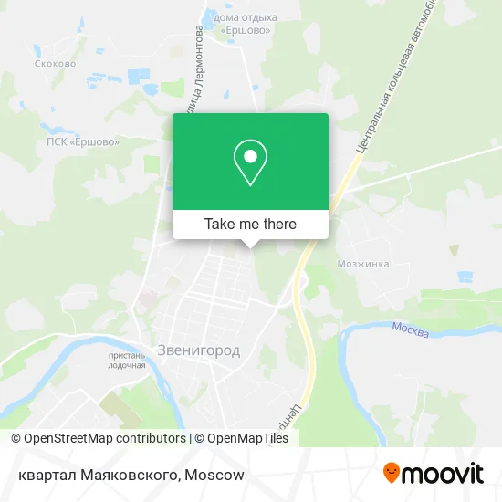 квартал Маяковского map