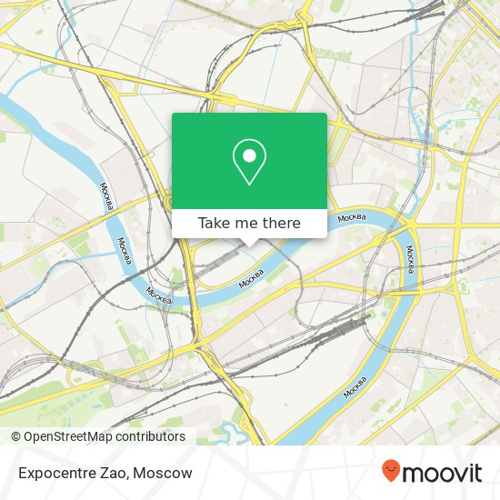 Expocentre Zao map