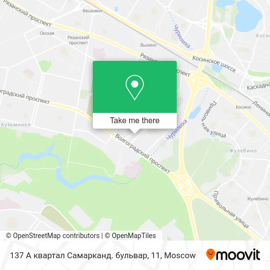 137 А квартал Самарканд. бульвар, 11 map