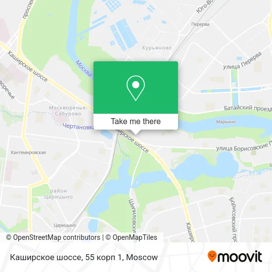 Каширское шоссе, 55 корп 1 map
