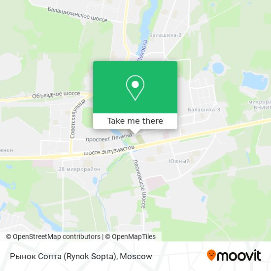Рынок Сопта (Rynok Sopta) map