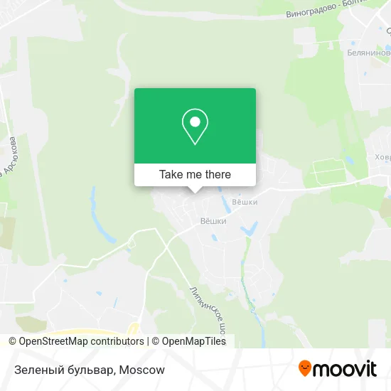 Зеленый бульвар map