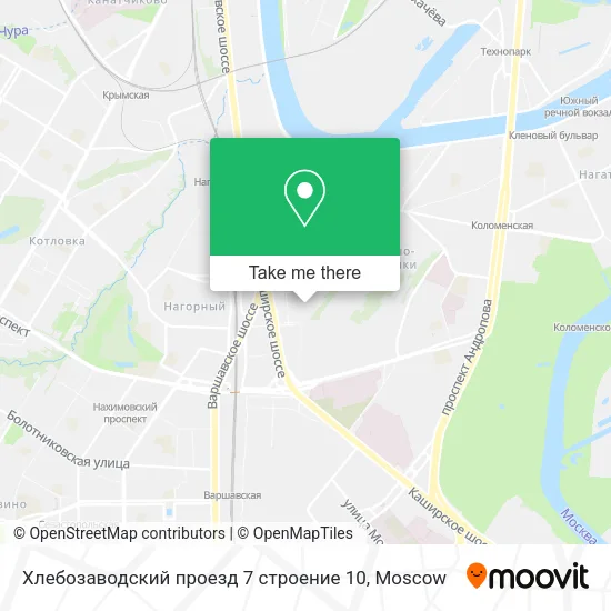 Хлебозаводский проезд 7 строение 10 map