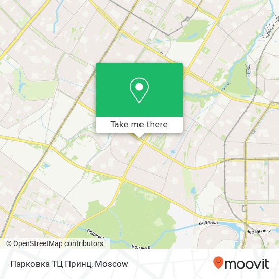 Парковка ТЦ Принц map