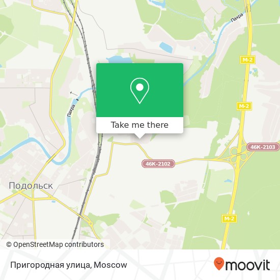 Пригородная улица map