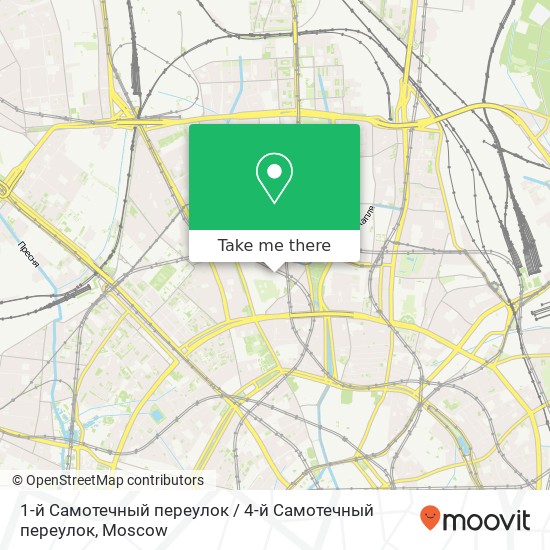 1-й Самотечный переулок / 4-й Самотечный переулок map