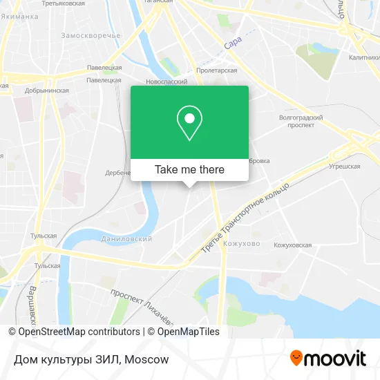 Дом культуры ЗИЛ map