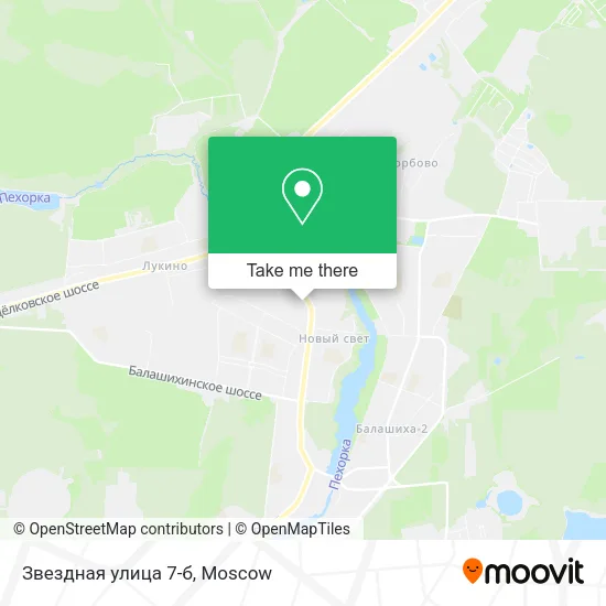 Звездная улица 7-б map