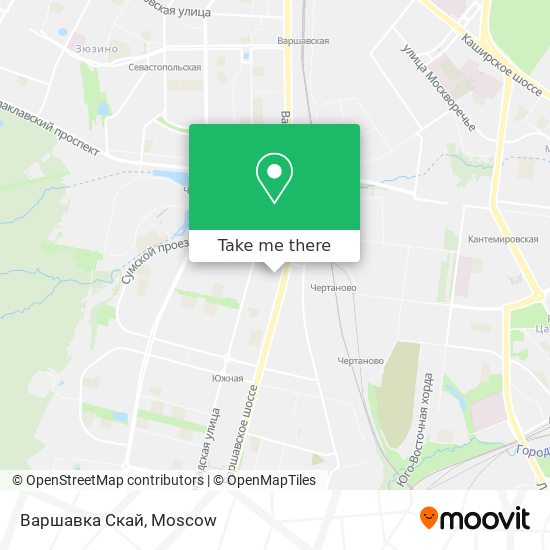 Варшавка Скай map