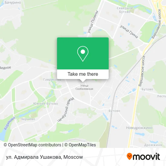 ул. Адмирала Ушакова map