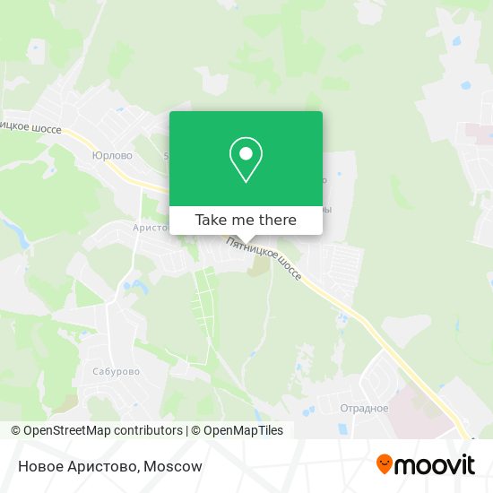 Новое Аристово map