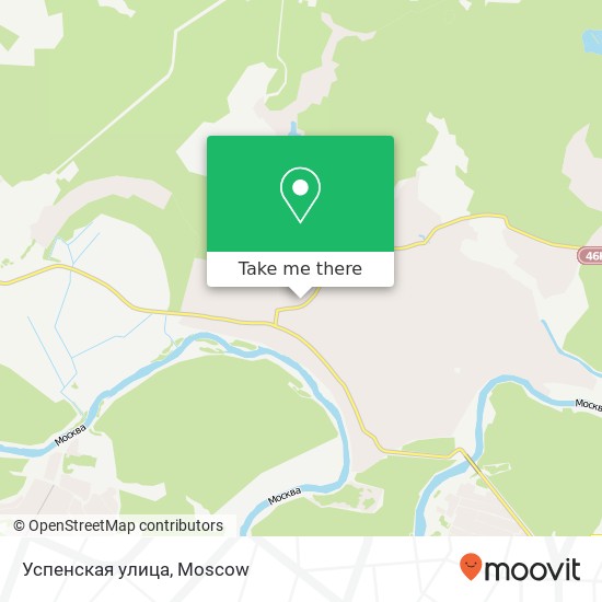 Успенская улица map