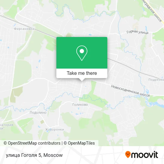 улица Гоголя 5 map