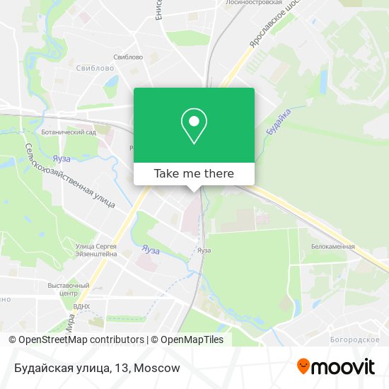 Будайская улица, 13 map