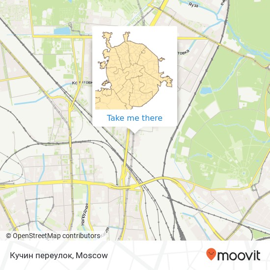 Кучин переулок map