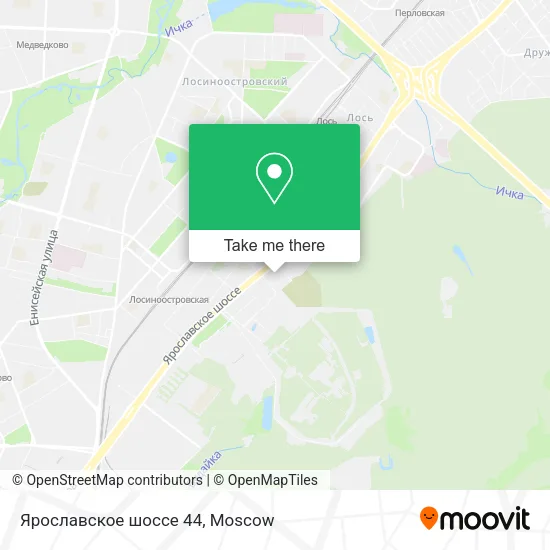 Ярославское шоссе 44 map